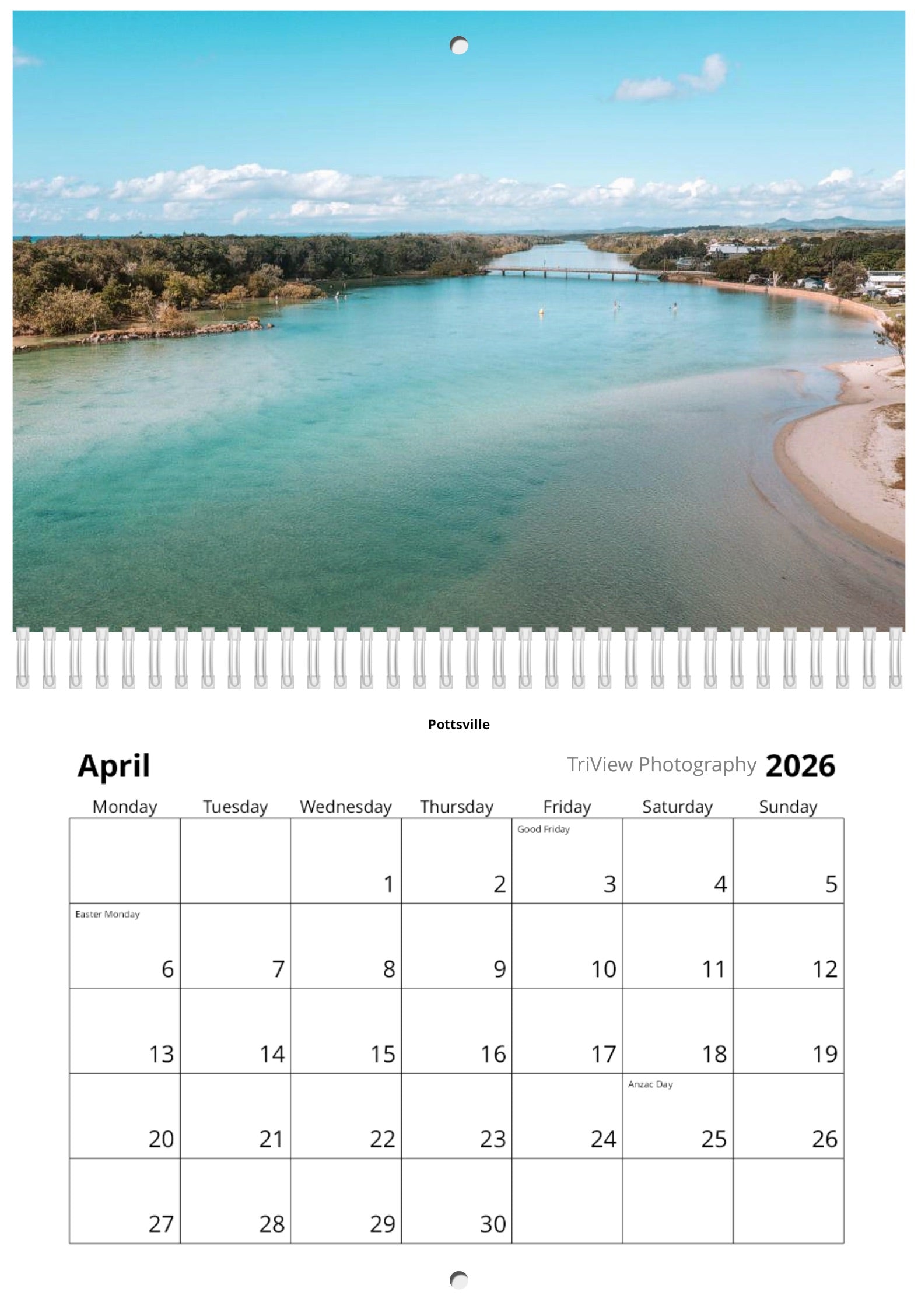 2026 Northern Rivers Calendar