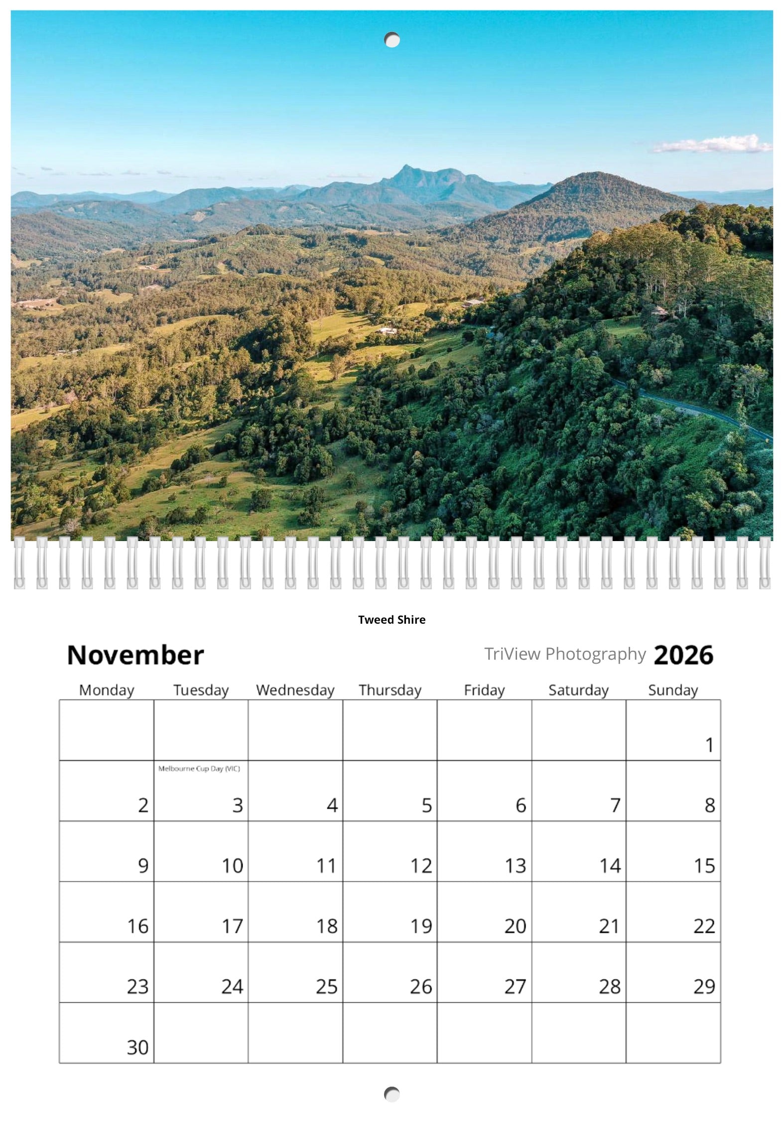 2026 Northern Rivers Calendar