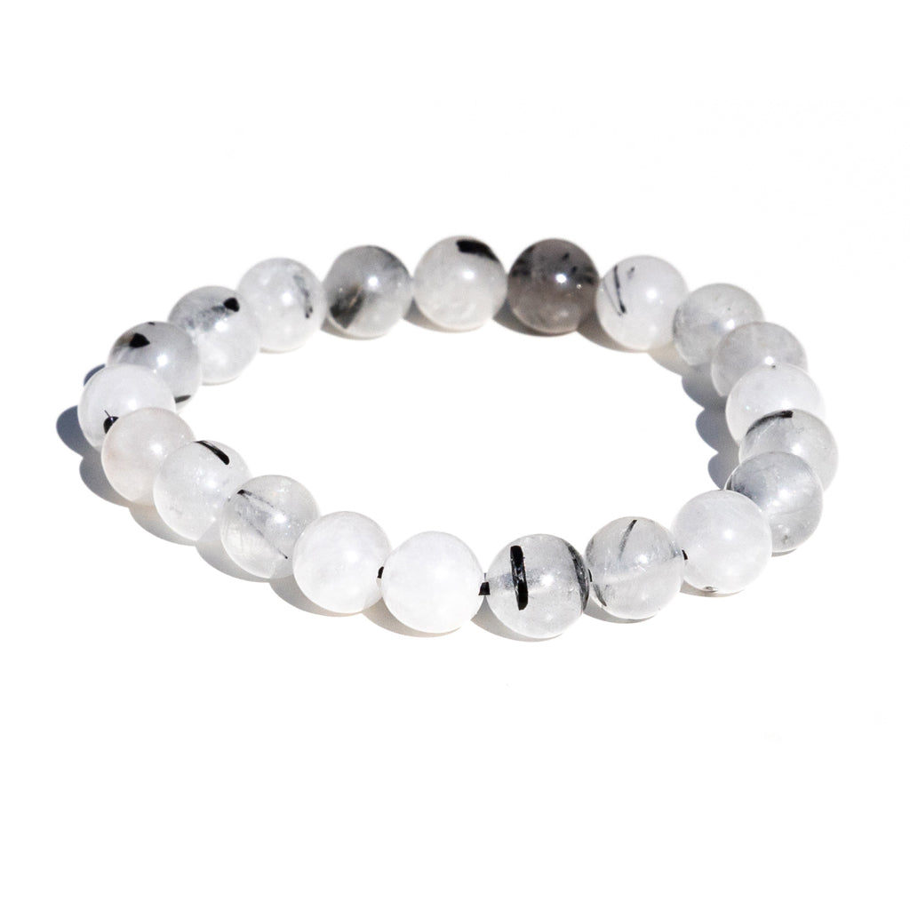 Tourmalinated Quartz Bracelet