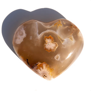 Sakura Agate Heart - Blossom