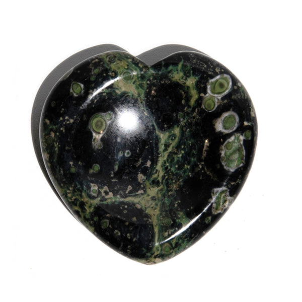 Heart Worry Stone - Kambaba Jasper
