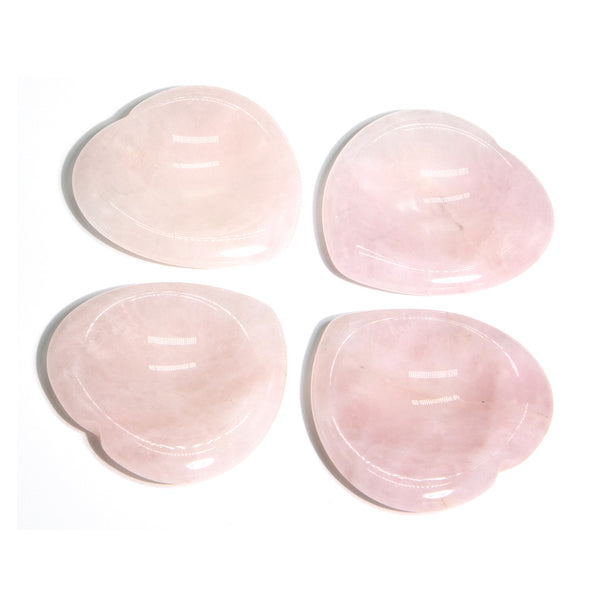Heart Worry Stone - Rose Quartz