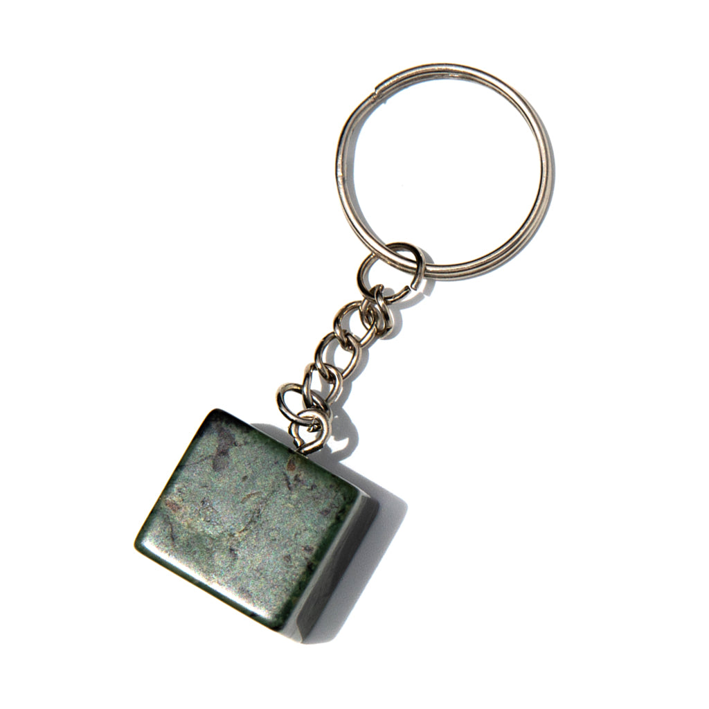 Key Chain Cube - Kambaba Jasper