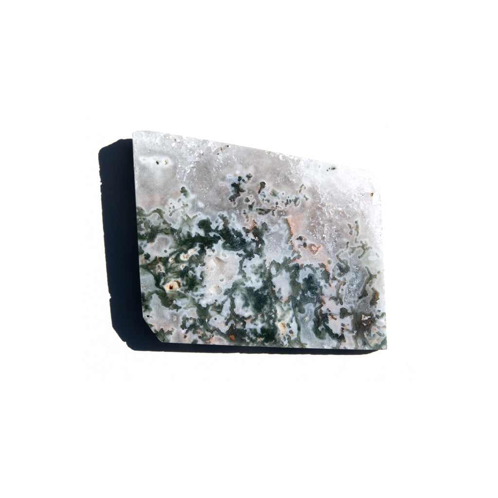 Moss Agate Mini Slope Slab