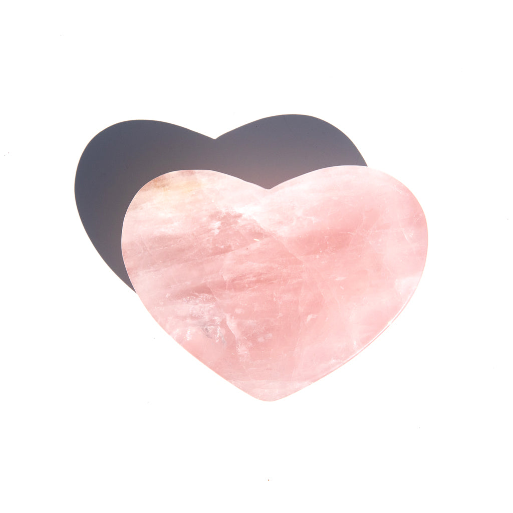 Rose Quartz Heart Dish