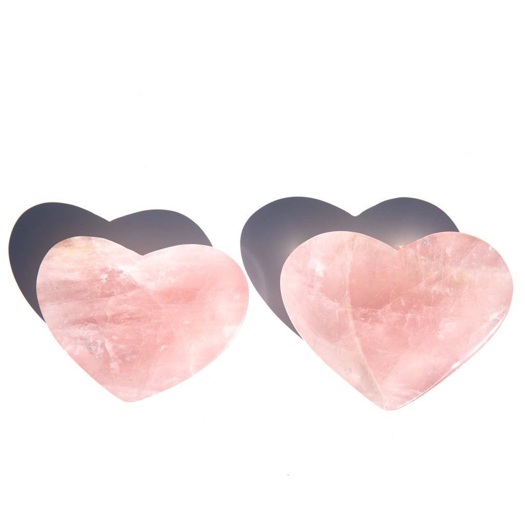 Rose Quartz Heart Dish