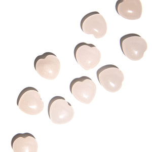 Peach Aventurine Heart - Mini
