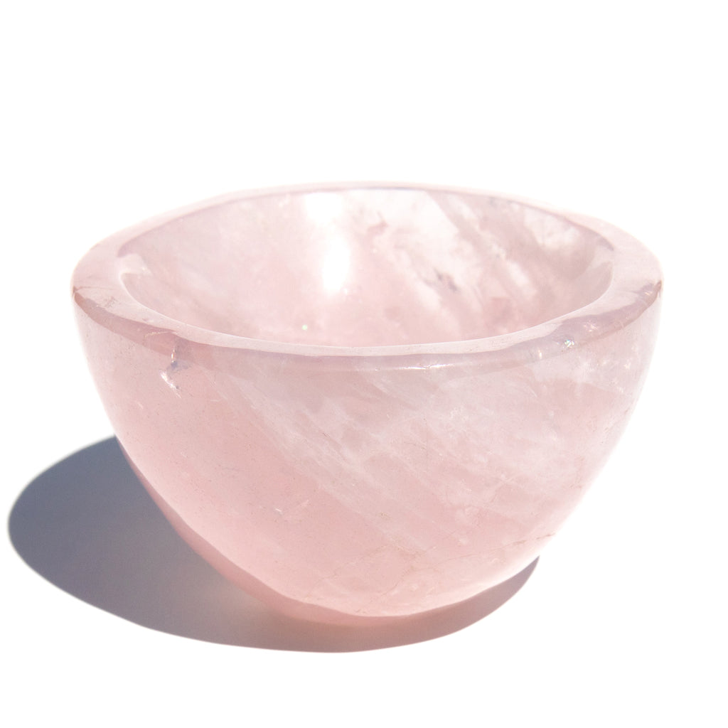 Rose Quartz Round Bowl Small