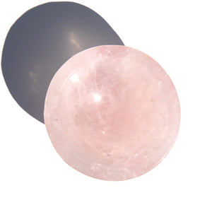 Rose Quartz Round Bowl Small