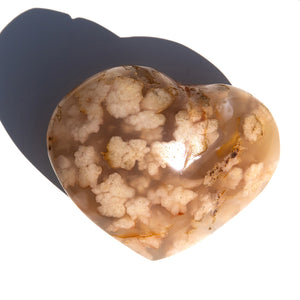 Sakura Agate Heart - Petal