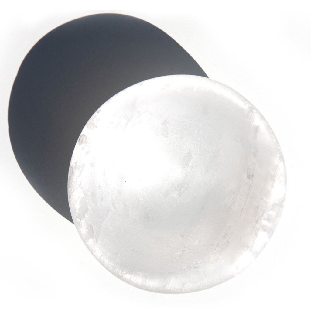 Selenite Round Bowl Small