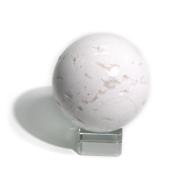 Snow Agate Sphere