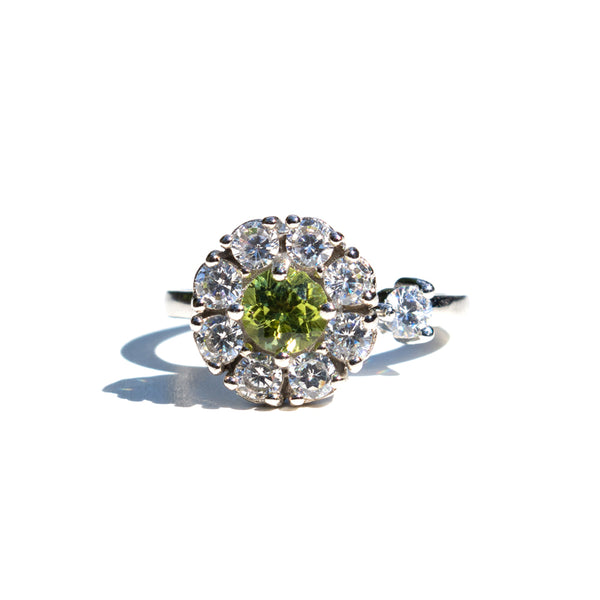 Peridot Spinning Ring