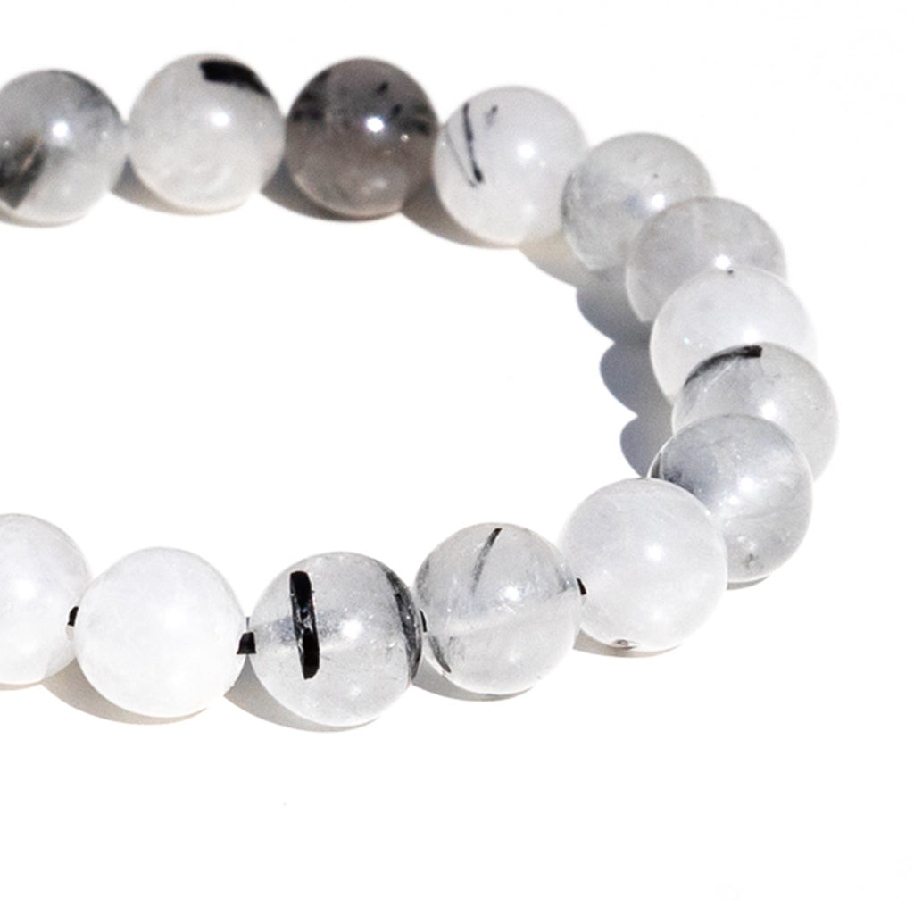 Tourmalinated Quartz Bracelet