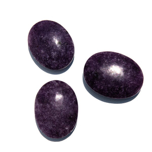 Lepidolite Palm Stone