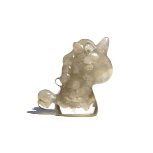 Crystal Chip Resin Unicorn - Moonstone